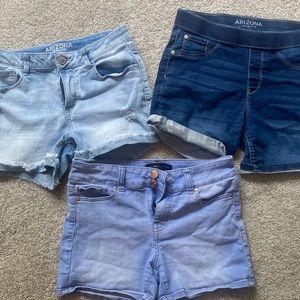 Girls shorts lot size 16